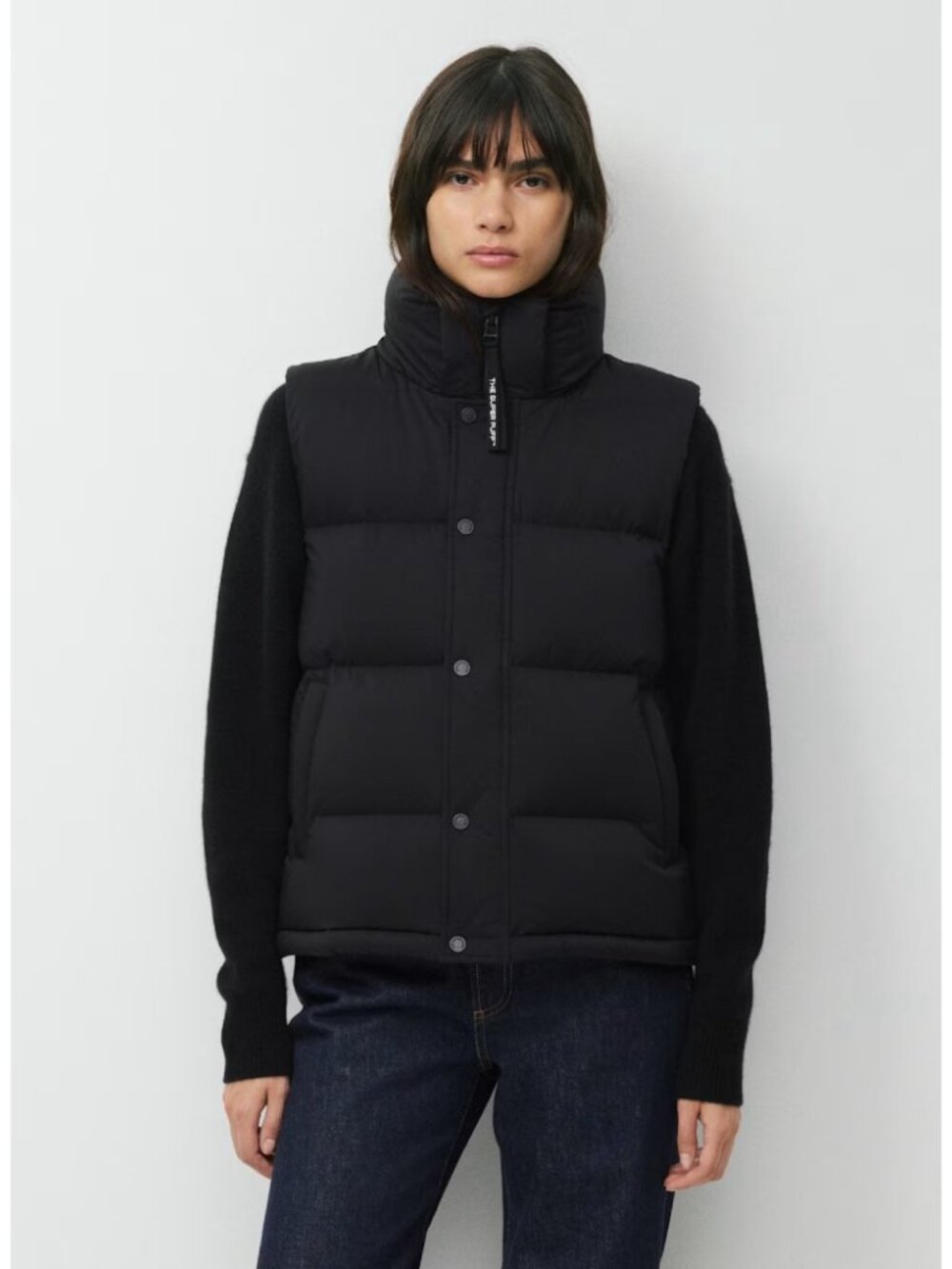Aritzia The Super Puff Climatte Vest Black Goose Down Quilted Outdoor Size XS